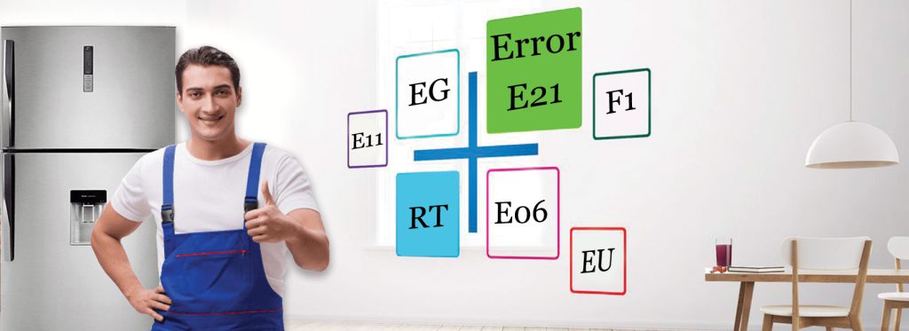 ارورهای یخچال فریزر بوش